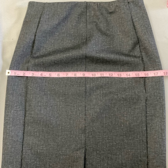Liverpool Bia Pencil Skirt Gray Tweed Textured Stretch Pull On Women’s S… - Picture 6 of 10